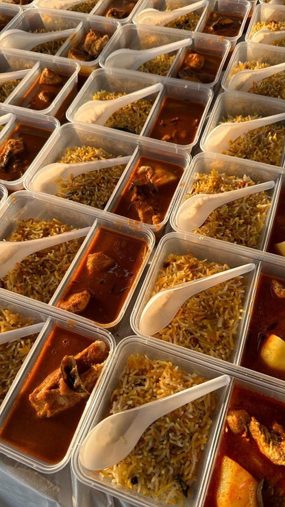 Food Pack for Friday Prayers - Infaq Masjid