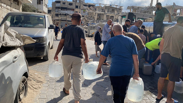 Clean water reaching the community